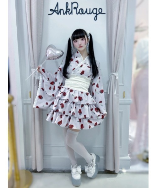CHERRY BERRY PRINCESS 浴衣ワンピース（ワンピース）｜Ank