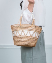 こちら専用です✴︎KECH かごバッグ✴︎ストロー2WAYブラックハンドル KECH かごバッグ✴︎ストロー2WAYブラックハンドル - メルカリ