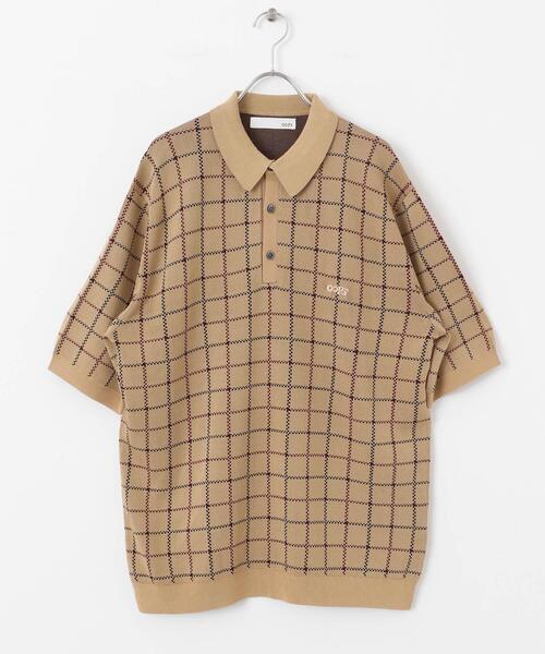 チェック柄ポロシャツ ベージュ チェック柄ポロシャツ - ベージュ | ZARA Japan / 日本