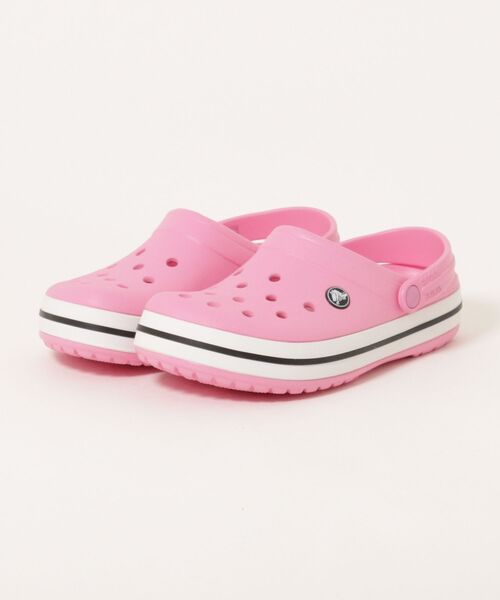 crocs(クロックス)の「CROCBAND(サンダル・レディース・ライトピンク/スカイブルー系/ピンク系1・24.0cm/23.0cm)」の3枚目の写真