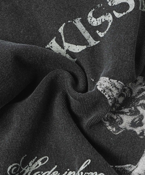 INTER FACTORY（インターファクトリー）の「Killin' me good - AngelグラフィックプリントT made in INTER FACTORY【ユニセックス】（Tシャツ/カットソー・レディース・オフホワイト/スミクロ・MEDIUM/LARGE）」の15枚目の写真
