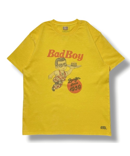 JUNKSOUL(ジャンクソウル)の「JUNK SOUL/JS BAD BOY Tシャツ (M4)(Tシャツ/カットソー・メンズ・イエロー/ホワイト・LARGE/MEDIUM/X-LARGE)」の9枚目の写真