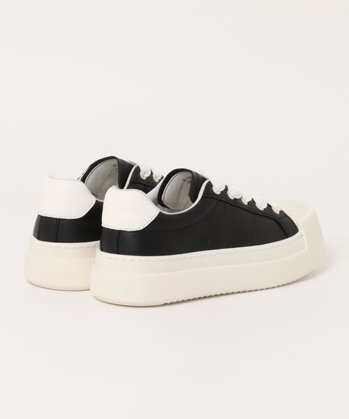 ファットシューレースレザースニーカー（スニーカー）｜+CLOSET