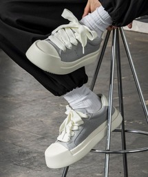 CLOSET（クローゼット）の「ファットシューレースレザースニーカー（スニーカー）」