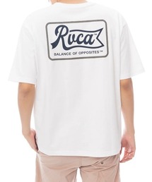 【RVCA/ルーカ】25SS PEN SCRIPT SS/バックプリント半袖ロゴTシャツ