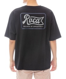 【RVCA/ルーカ】25SS PEN SCRIPT SS/バックプリント半袖ロゴTシャツ