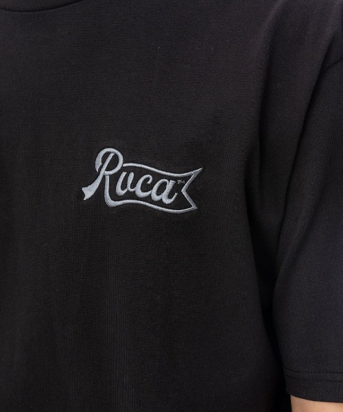 RVCA(ルーカ)の「【RVCA/ルーカ】25SS PEN SCRIPT SS/バックプリント半袖ロゴTシャツ(Tシャツ/カットソー・メンズ・ホワイト/ブラック・MEDIUM/LARGE)」の7枚目の写真
