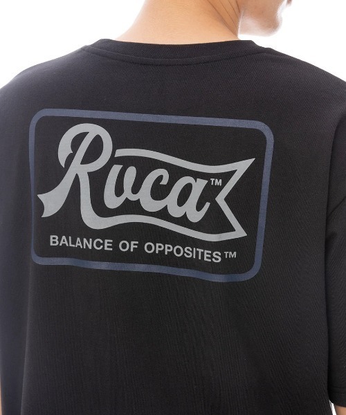 RVCA(ルーカ)の「【RVCA/ルーカ】25SS PEN SCRIPT SS/バックプリント半袖ロゴTシャツ(Tシャツ/カットソー・メンズ・ホワイト/ブラック・MEDIUM/LARGE)」の8枚目の写真