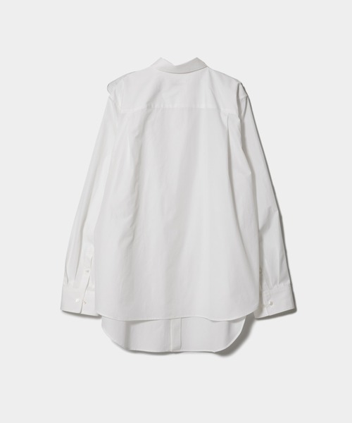 beautiful people（ビューティフルピープル）の「double-front        finx stripe shirt（シャツ/ブラウス・レディース・オフホワイト/ブルー・36/34）」の17枚目の写真