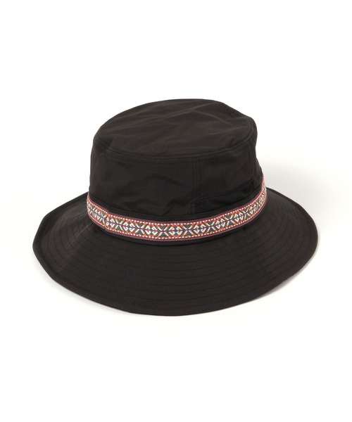 BAYFLOW（ベイフロー）の「【UVケア・接触冷感・吸水速乾・撥水】アドベンチャーテープハット（ハット・メンズ・ブラック/カーキ・FREE）」の6枚目の写真