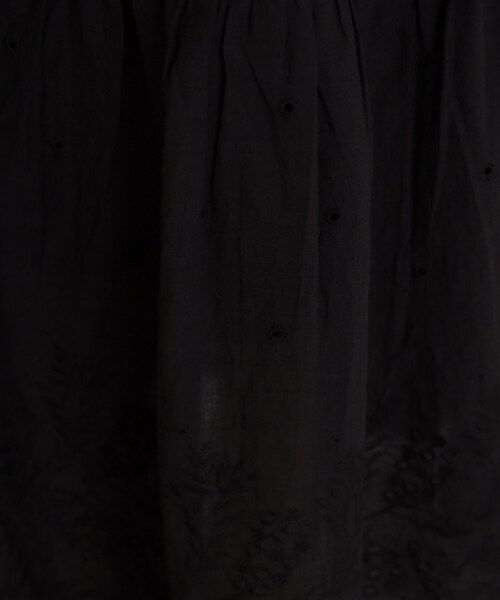 THE SHOP TK （ザ ショップ ティーケー ）の「スカラップ刺繍スカート【洗濯機OK】（スカート・レディース・オフホワイト/ブラック・99）」の10枚目の写真