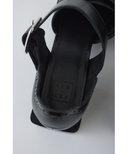 Wing tip Strap shoes ウィングチップストラップシューズ