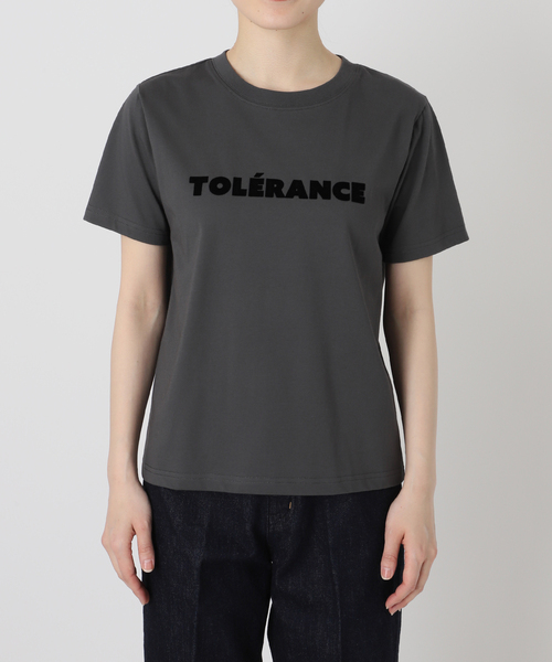 追加》手洗い可 / フロッキープリントロゴTEE（Tシャツ