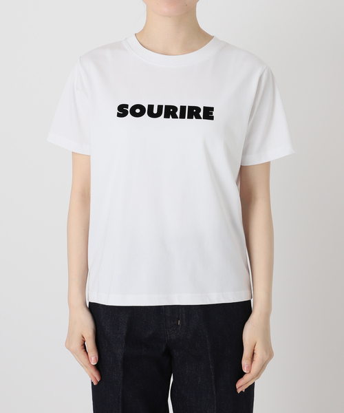 【洗える】HALLMARK FLOCKY LOGO TEE Tシャツ フロッキーロゴTシャツ【洗濯機洗い可】（Tシャツ） | OPAQUE