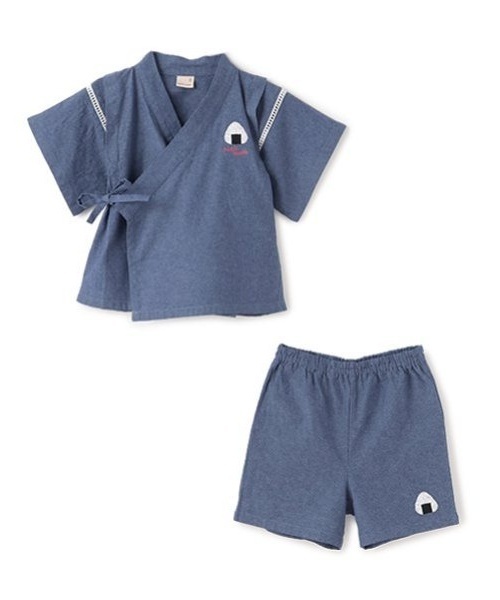 petit main(プティマイン)の「boysアソート甚平(浴衣・キッズ・カラフル/ネイビー/ダークブルー/ブルー・110cm/120cm/90cm/100cm/130cm/80cm)」の16枚目の写真