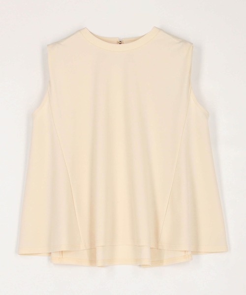 NICOLE white(ニコルホワイト)の「スリーブレスブラウス(シャツ/ブラウス・レディース・チャコール/ブラック/アイボリー・FREE)」の16枚目の写真