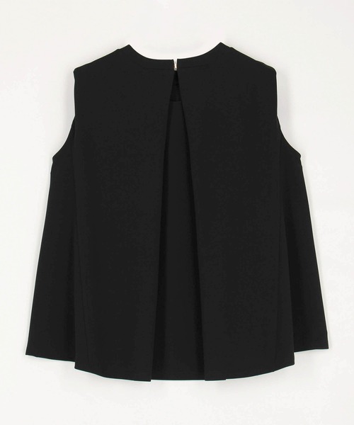 NICOLE white(ニコルホワイト)の「スリーブレスブラウス(シャツ/ブラウス・レディース・チャコール/ブラック/アイボリー・FREE)」の13枚目の写真