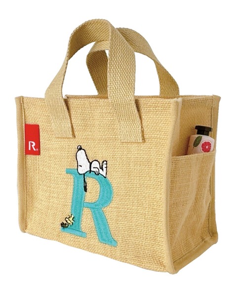 ROOTOTE(ルートート)の「ROOTOTE ルートート IP.BR.boxジュートPeanuts9D(かごバッグ・レディース・ベージュ/ピンク/アイボリー・FREE)」の9枚目の写真
