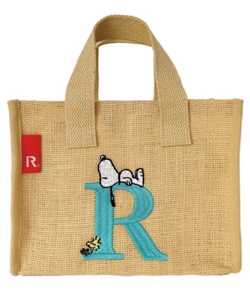 ROOTOTE(ルートート)の「ROOTOTE ルートート IP.BR.boxジュートPeanuts9D(かごバッグ・レディース・ベージュ/ピンク/アイボリー・FREE)」の10枚目の写真