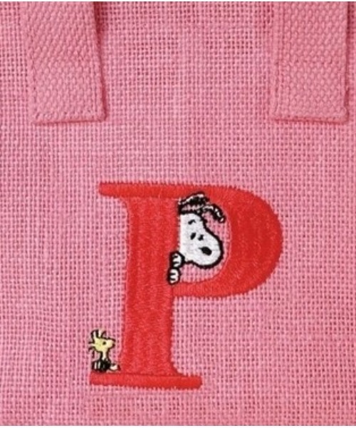 ROOTOTE(ルートート)の「ROOTOTE ルートート IP.BR.boxジュートPeanuts9D(かごバッグ・レディース・ベージュ/ピンク/アイボリー・FREE)」の12枚目の写真