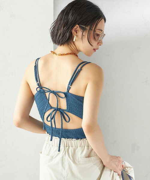 セール】maroba:＜手洗い可能＞バック リボン ワンピース スイム