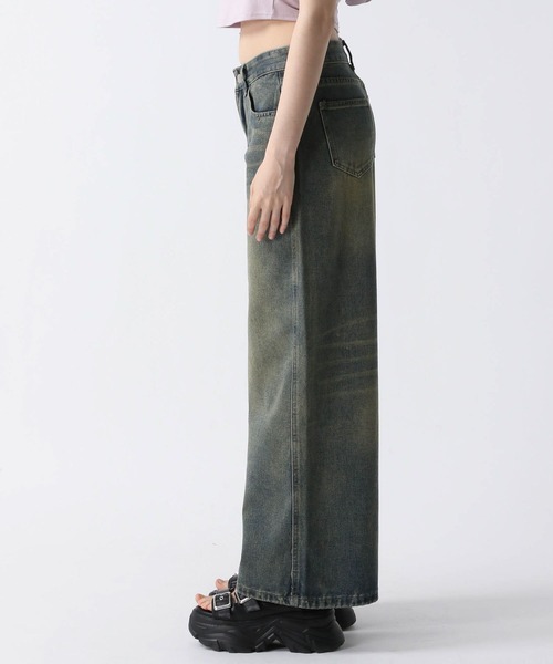 FOREVER 21（フォーエバー トゥエンティーワン）の「【2025SS】ヴィンテージ加工デニムパンツ（デニムパンツ・レディース・ブルー・SMALL/MEDIUM/LARGE）」の18枚目の写真