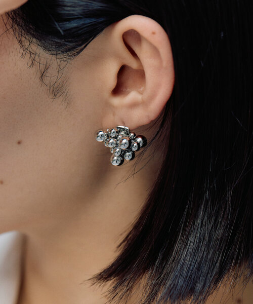ear PAPILLONNER（イアパピヨネ）の「バブルボールピアス（ピアス（両耳用）・レディース・ゴールド/シルバー・FREE）」の7枚目の写真