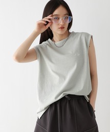 RAGEBLUE | ロゴ刺繍ピグメントルーズノースリーブ(Tシャツ/カットソー)
