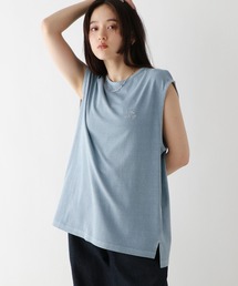 RAGEBLUE | ロゴ刺繍ピグメントルーズノースリーブ(Tシャツ/カットソー)
