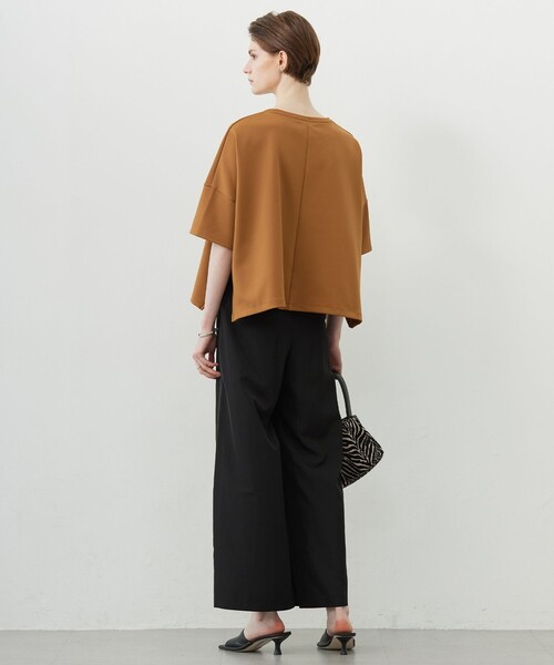 ICB（アイシービー）の「シルクエステルタフタ ワイドパンツ（その他パンツ・レディース・ブラック系/カーキ系・4/2/0/6）」の10枚目の写真