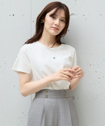 Andemiu | ミニロゴシシュウT575214(Tシャツ/カットソー)