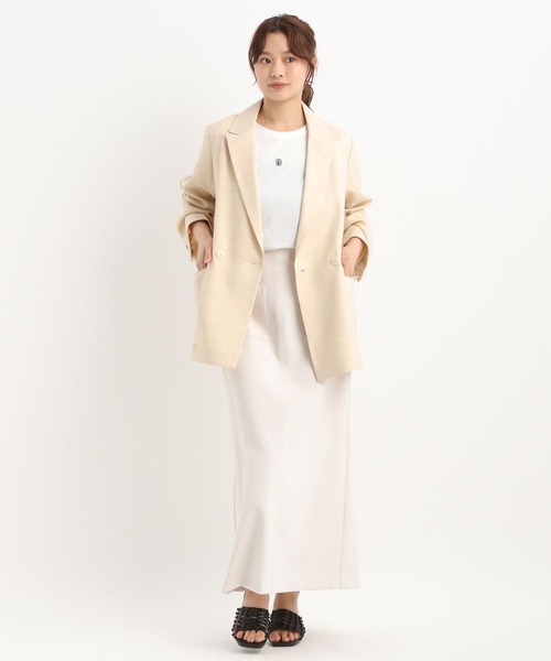 Andemiu（アンデミュウ）の「ミニロゴシシュウT575214（Tシャツ/カットソー・レディース・ブラック/オフホワイト・FREE）」の13枚目の写真