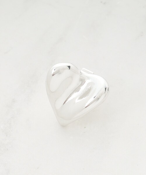 SHOO・LA・RUE（シューラルー）の「メタルハートシュシュ（その他ヘアアクセサリー・レディース・ブラック/ダークブラウン/グレー・00）」の6枚目の写真