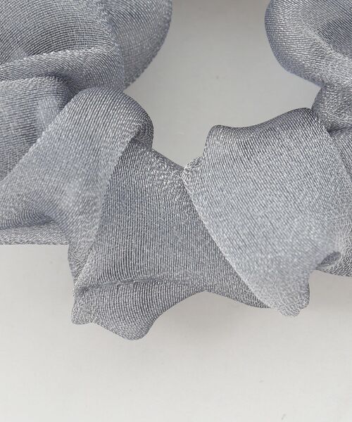 SHOO・LA・RUE（シューラルー）の「メタルハートシュシュ（その他ヘアアクセサリー・レディース・ブラック/ダークブラウン/グレー・00）」の8枚目の写真