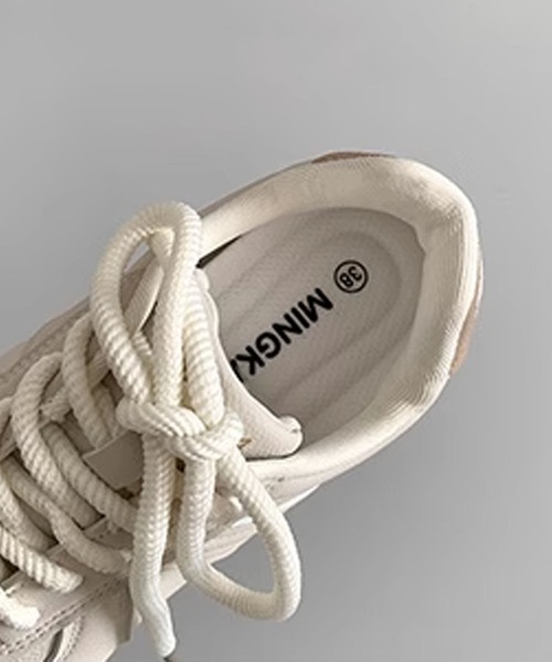 shoes365(シューズスリーシックスファイヴ)の「【SHOES 365】薄底スニーカー フラットシューズ(スニーカー・レディース・ベージュ/ブラック/チョコ・22.5cm/23.5cm/24.5cm/23.0cm/24.0cm/25.0cm)」の13枚目の写真