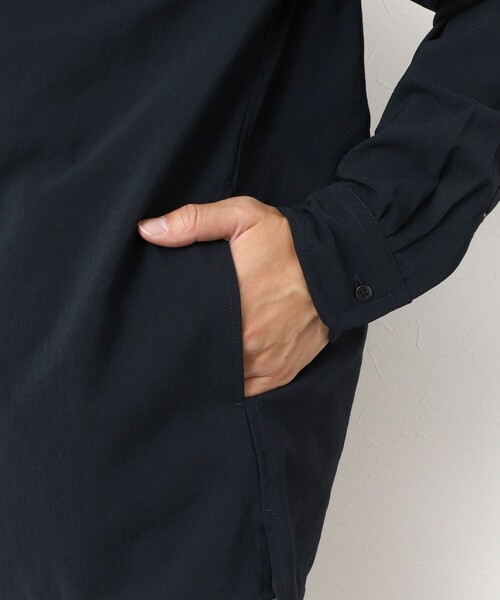 NOLLEY’S（ノーリーズ）の「【EVALET】吸水速乾 イージーケア ストレッチシャツ（シャツ/ブラウス・メンズ・グリーン/オフホワイト/ネイビー/グレイッシュブルー・S/M/L/XL）」の10枚目の写真