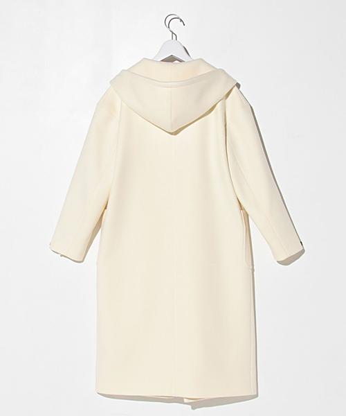 green label relaxing(グリーンレーベルリラクシング)の「ELAN W/N ガウン コート(その他アウター・レディース・オフホワイト/ライトグレー・フリー)」の9枚目の写真