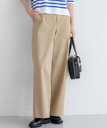 23区（ニジュウサンク）の「【Oggi9月号掲載/洗える】ストレッチギャバ チノ パンツ（チノパンツ・レディース）」