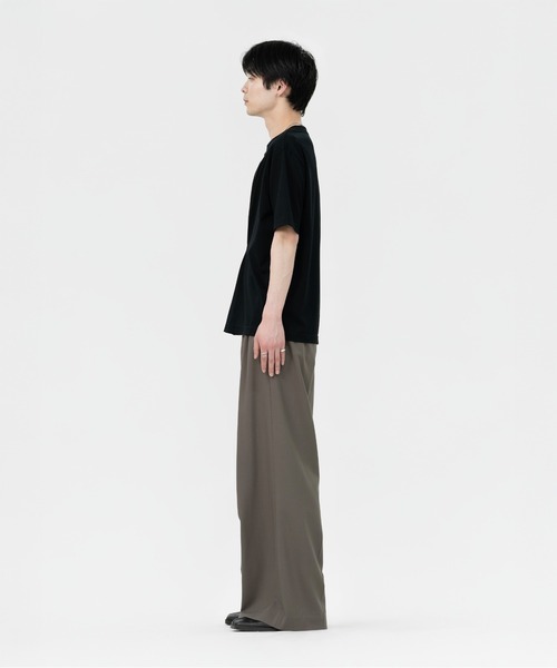 LAPIIS(ラピス)の「RAY TUCK T-SHIRT(Tシャツ/カットソー・メンズ・グレー/ブラック・LARGE/MEDIUM)」の16枚目の写真