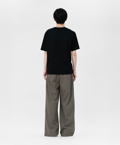 LAPIIS(ラピス)の「RAY TUCK T-SHIRT(Tシャツ/カットソー・メンズ・グレー/ブラック・LARGE/MEDIUM)」の17枚目の写真