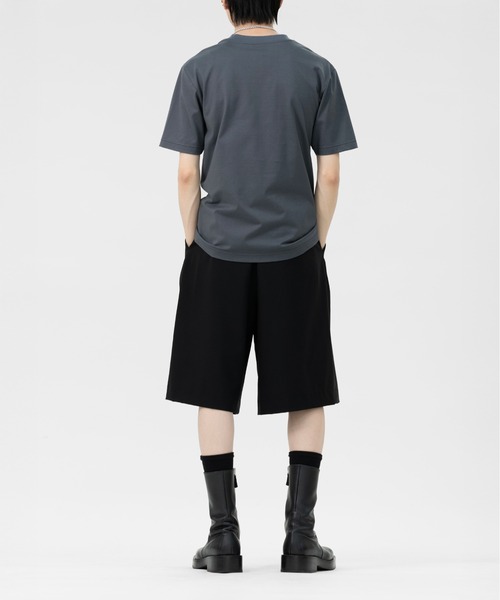 LAPIIS(ラピス)の「RAY TUCK T-SHIRT(Tシャツ/カットソー・メンズ・グレー/ブラック・LARGE/MEDIUM)」の8枚目の写真