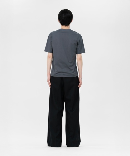 LAPIIS(ラピス)の「RAY TUCK T-SHIRT(Tシャツ/カットソー・メンズ・グレー/ブラック・LARGE/MEDIUM)」の20枚目の写真