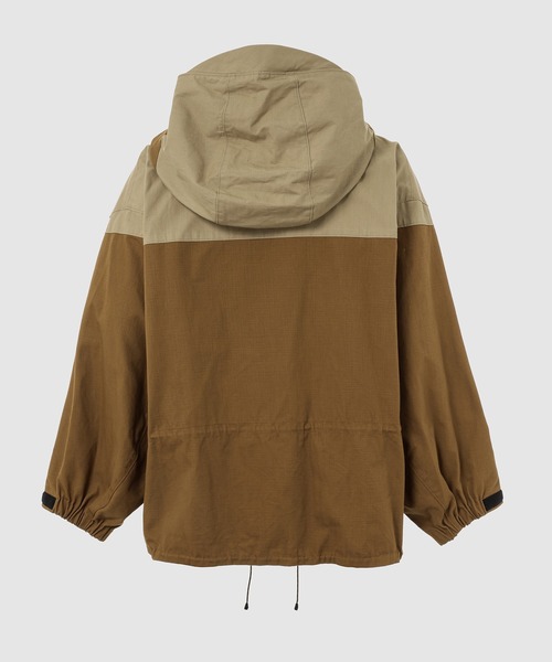 kolor / BEACON マウンテンパーカー ベージュ・オレンジ 25WBM-G07139（マウンテンパーカー）｜kolor BEACON（カラー