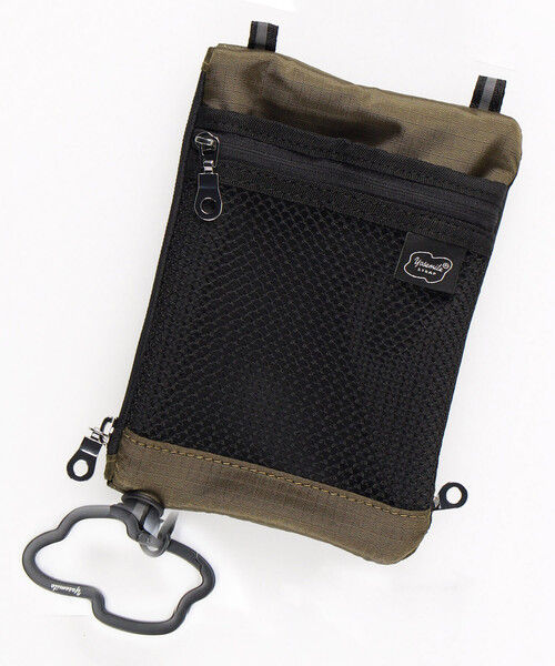 FREAK'S STORE（フリークスストア）の「YOSEMITE STRAP/ヨセミテストラップ PHONE CASE BAG（スマホグッズ・メンズ・グレー/ブラック/キャメル・ONE SIZE）」の3枚目の写真