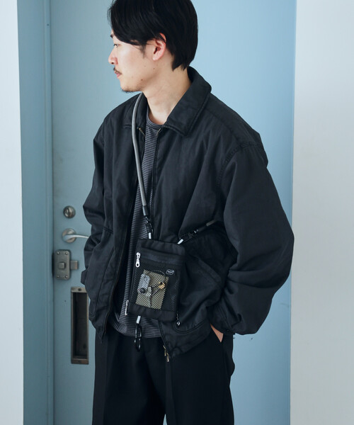 FREAK'S STORE（フリークスストア）の「YOSEMITE STRAP/ヨセミテストラップ PHONE CASE BAG（スマホグッズ・メンズ・グレー/ブラック/キャメル・ONE SIZE）」の5枚目の写真