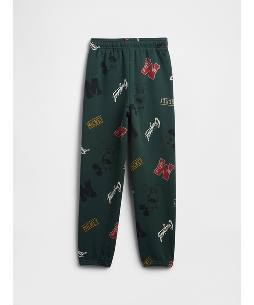 GAP(ギャップ)の「GapKids × ディズニー ミッキーマウス リラックス GAPロゴ ジョガーパンツ(スウェットパンツ・キッズ・グリーン・110cm/120cm/130cm/140cm/150cm/160cm)」の2枚目の写真
