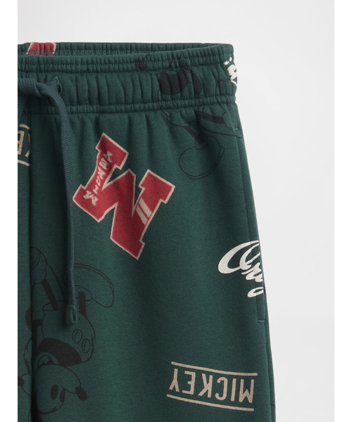 GAP(ギャップ)の「GapKids × ディズニー ミッキーマウス リラックス GAPロゴ ジョガーパンツ(スウェットパンツ・キッズ・グリーン・110cm/120cm/130cm/140cm/150cm/160cm)」の3枚目の写真