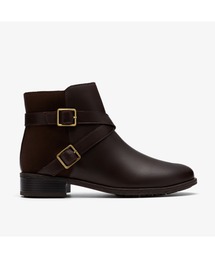Clarks（クラークス）の「Havisham Bay / ハビシャムベイ（ブラウンレザー）（ブーツ）」