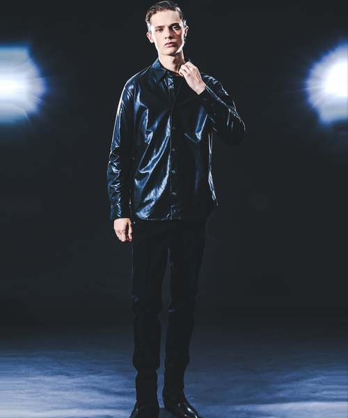 5351 POUR LES HOMMES（ゴーサンゴーイチプールオム）の「【セットアップ対応 / ストレッチ】テーパード スラックス デニム（デニムパンツ・メンズ・インディゴブルー/ブラック・44/46/48/50）」の9枚目の写真