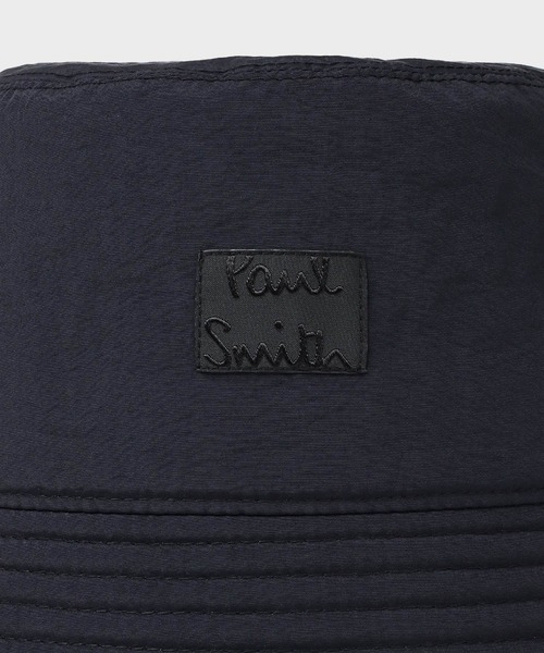 Paul Smith（ポールスミス）の「“Cropped Logo” バケットハット【250304 PBBHAT】（ハット・メンズ・ブラック・FREE）」の2枚目の写真